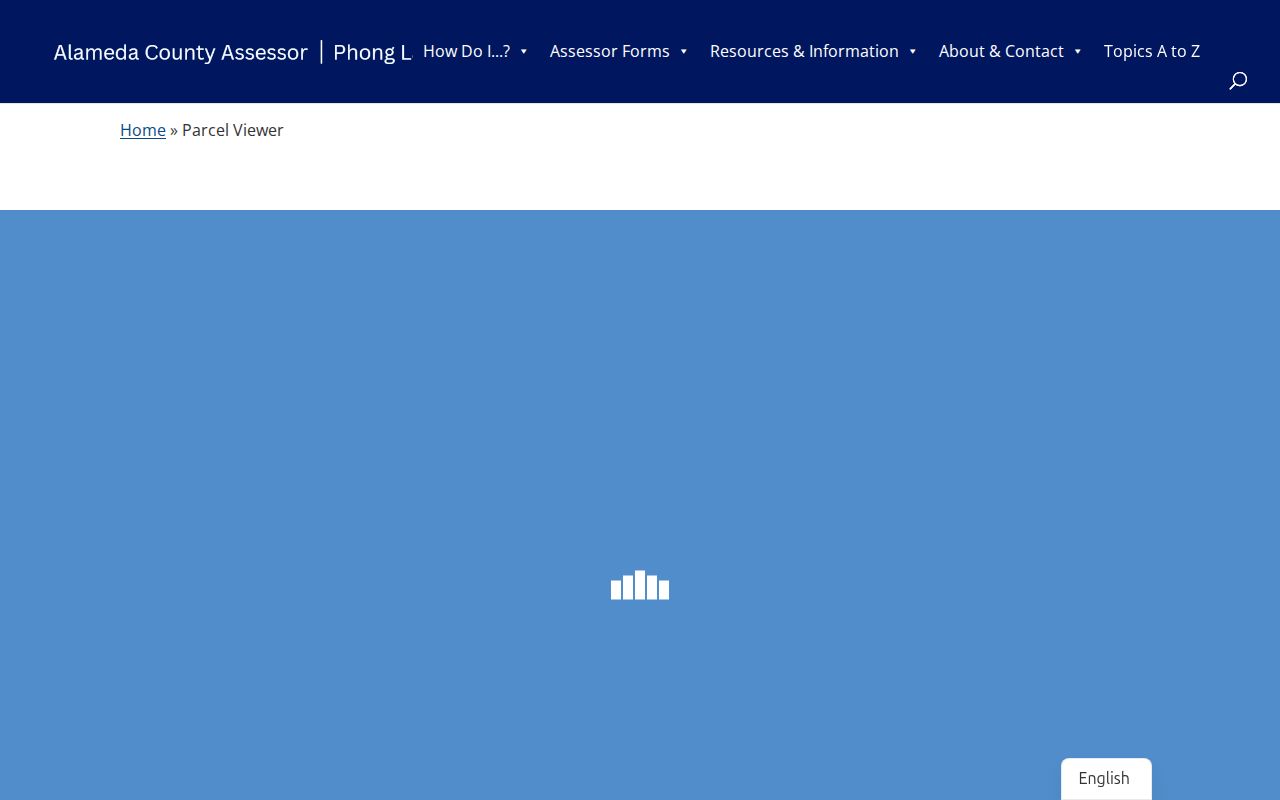 San Leandro public records access through the Alameda County Assessor Parcel Viewer